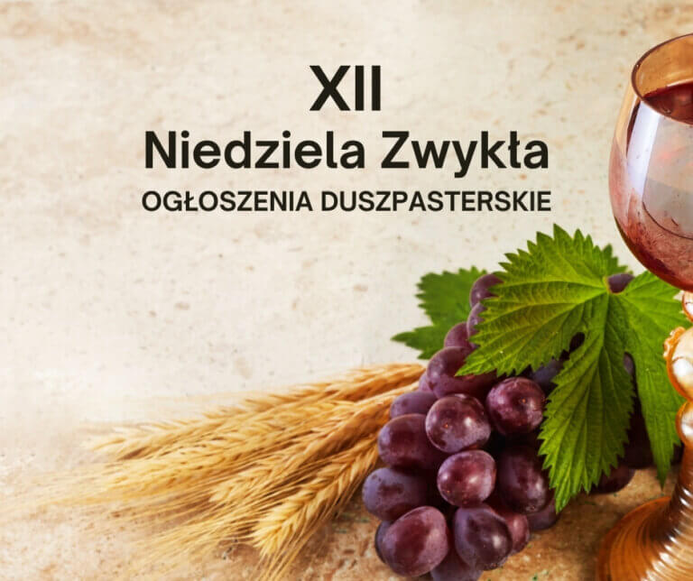 Ogłoszenia Duszpasterskie